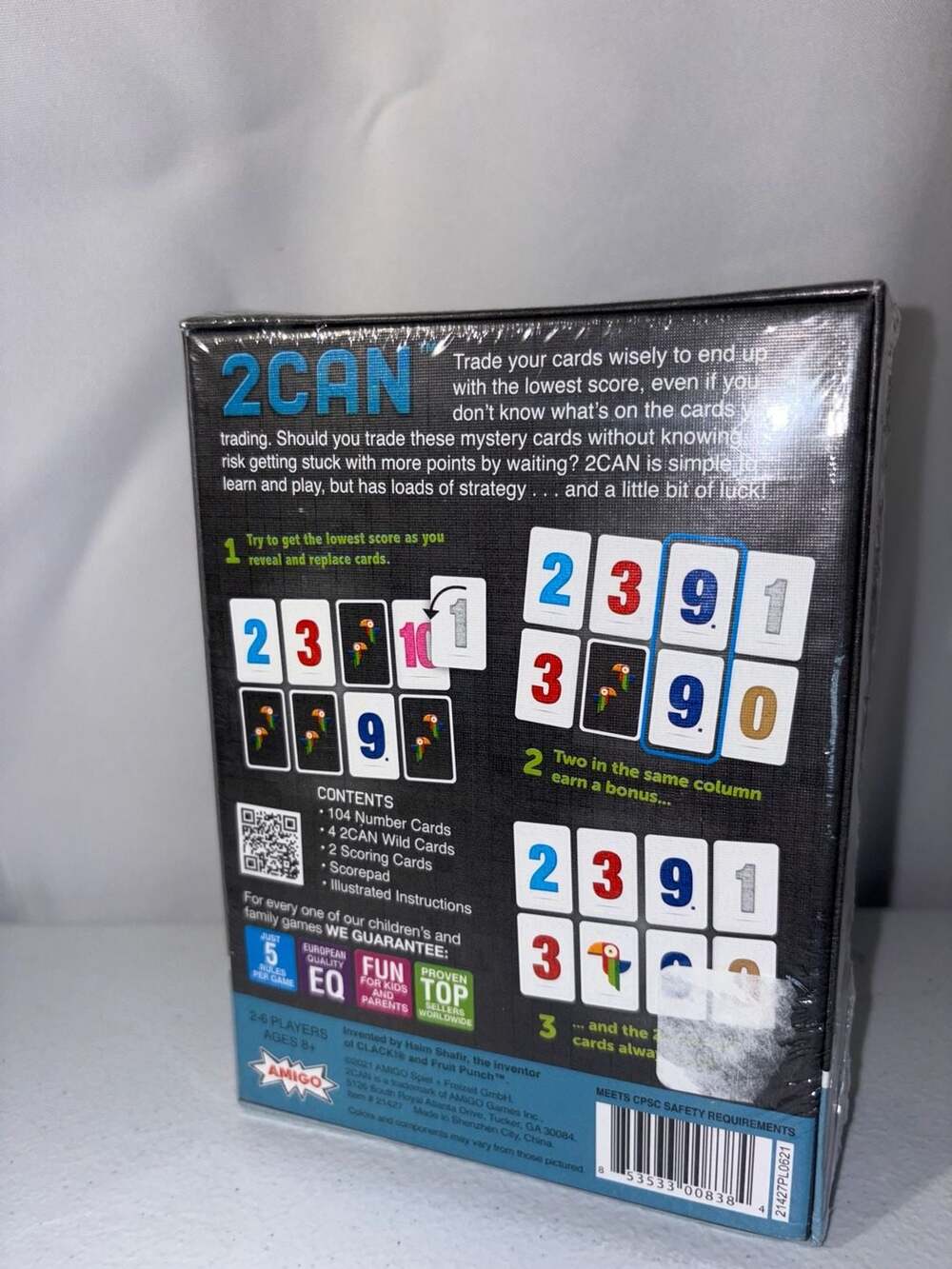 2CAN Card Game, Color: Multicolor, Count: 1 - Picture 2 of 2